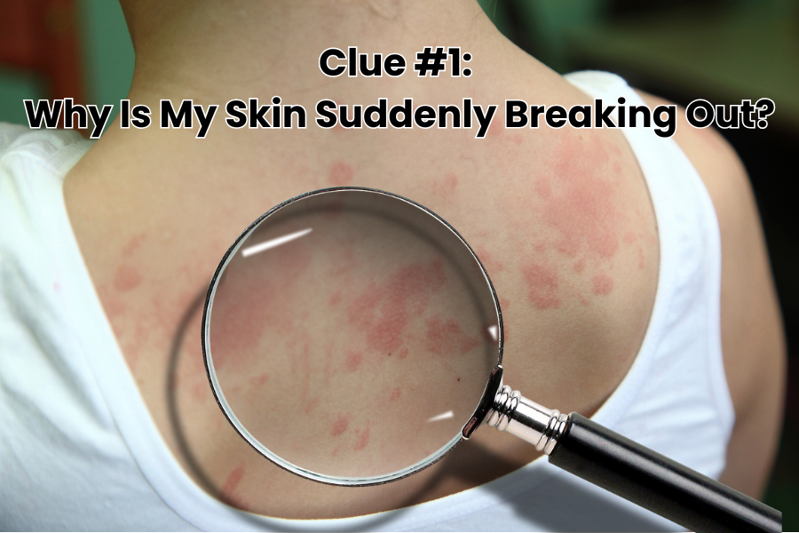 Skin Suddenly Reacting